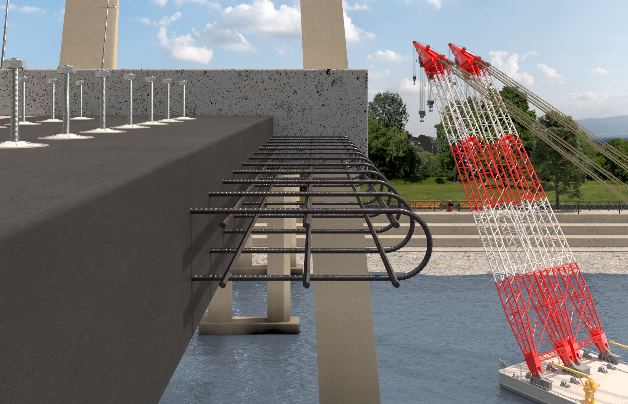 Bridge cap anchor FCCB fischer international